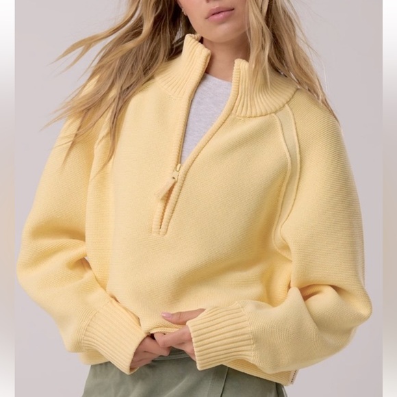aerie Sweaters - NWOT OFFLINE By Aerie Cool Down Quarter Zip Sweater